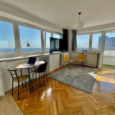 Super Grey 2 Metro Fast Wifi 65'Tv Netflix Hbo Appletv+ Apartment Warsaw Exterior photo
